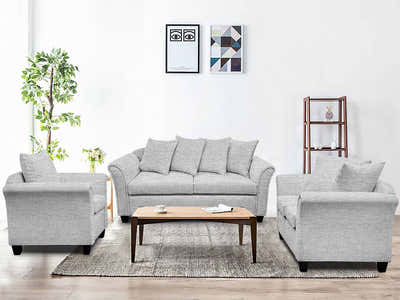 DS NZ Made Chika 3+2+1 Sofa Set - Comfy Silver
