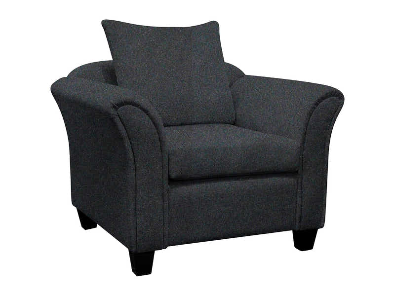 DS NZ Made Chika 3+2+1 Sofa Set - Vish Black