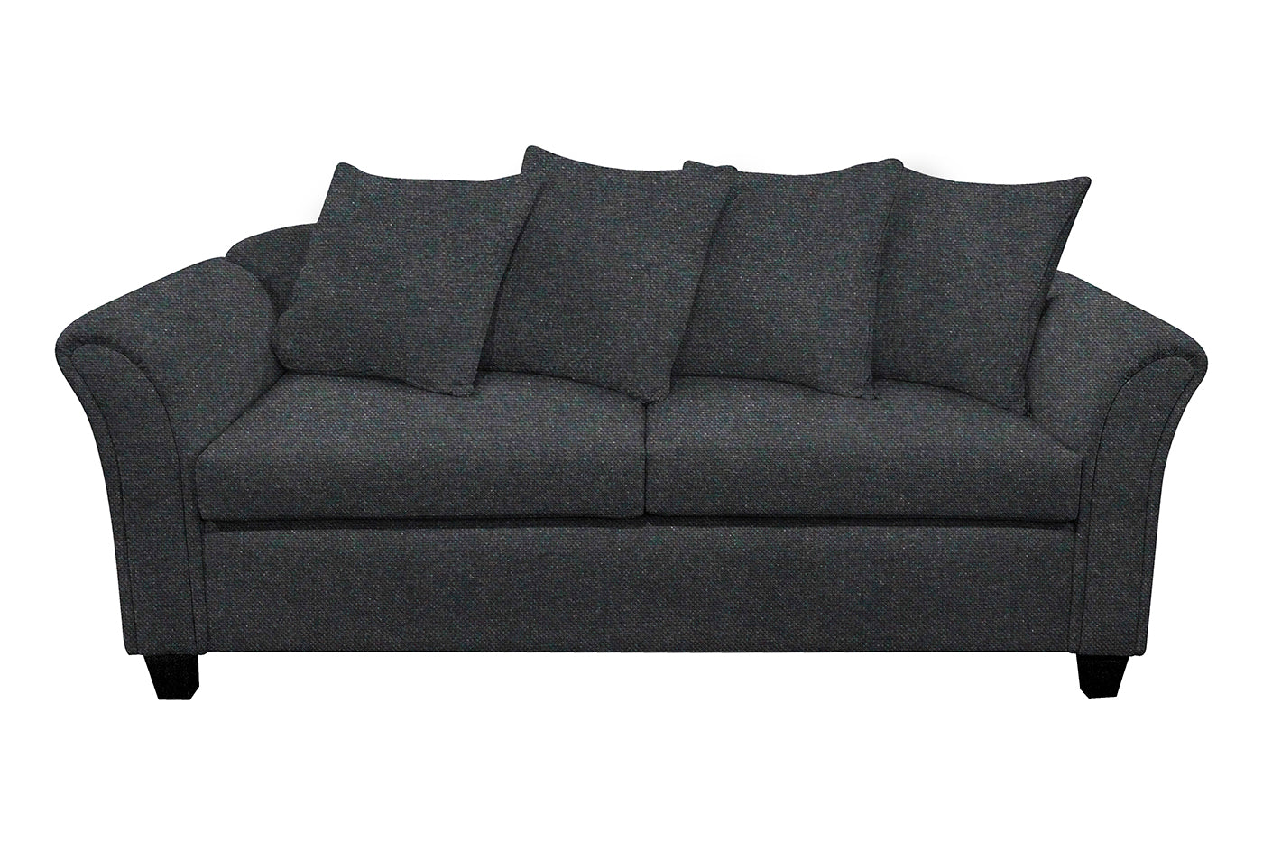 DS NZ Made Chika sofa 3+2+1 Vish black ( Zest )