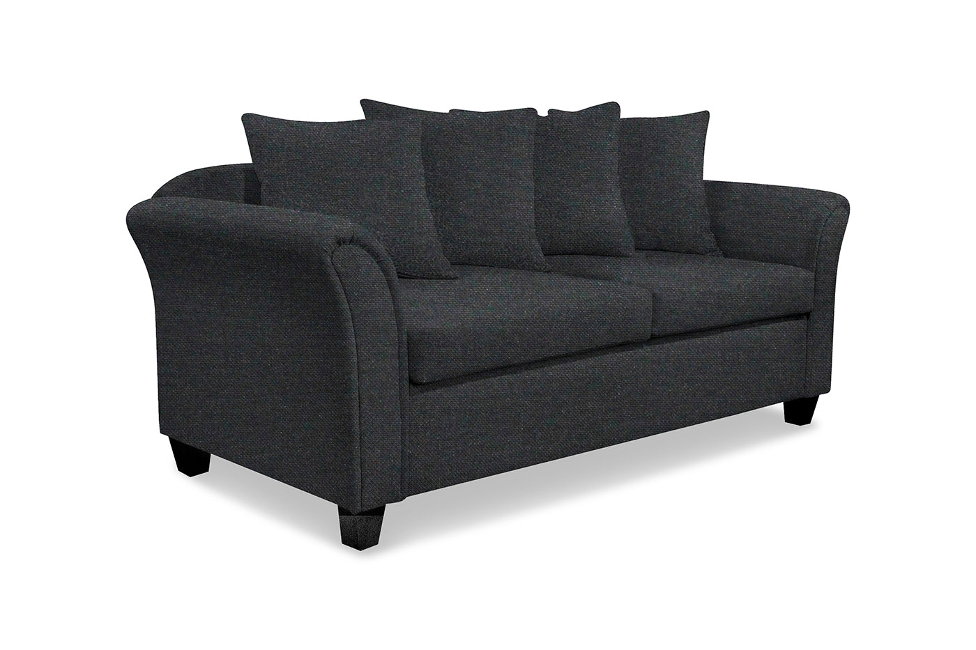 DS NZ Made Chika sofa 3+2+1 Vish black ( Zest )