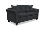DS NZ Made Chika sofa 3+2+1 Vish black ( Zest )