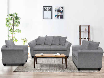 DS NZ Made Chika 3+2+1 Sofa Set - Vish Grey
