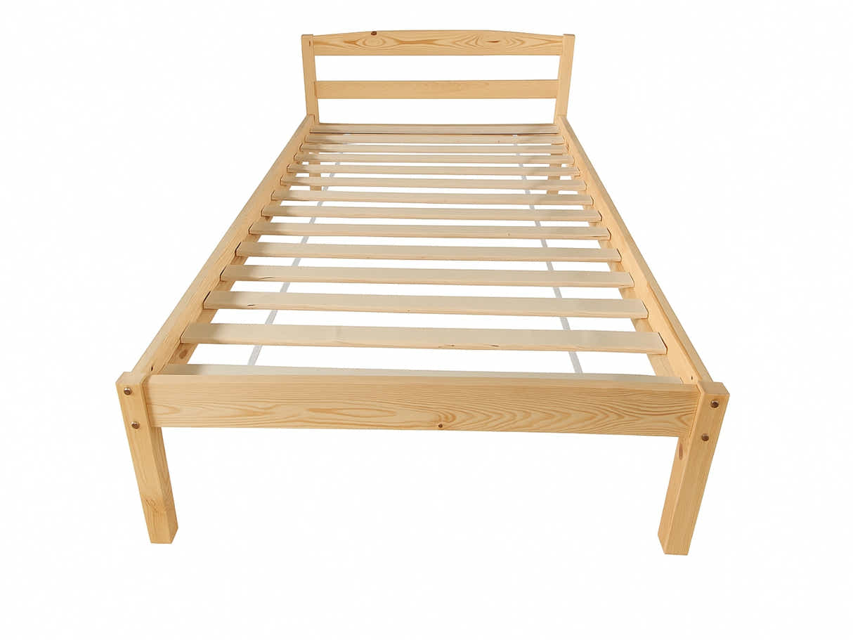 Wayford Bed Frame Natural & J32 Mattress - King Single