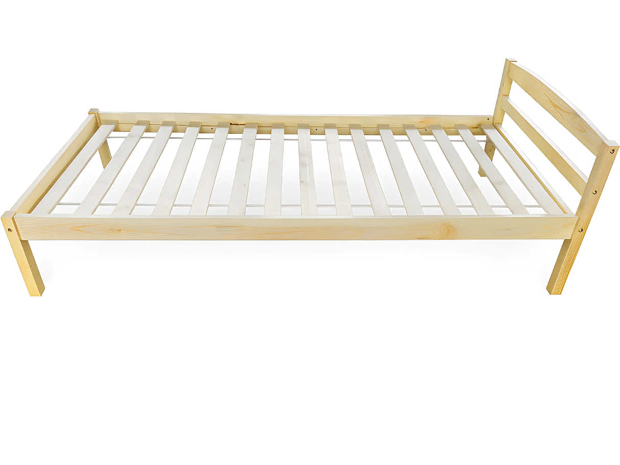 Wayford Bed Frame Natural & J32 Mattress - King Single