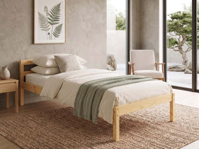 Wayford Bed Frame Natural - King Single