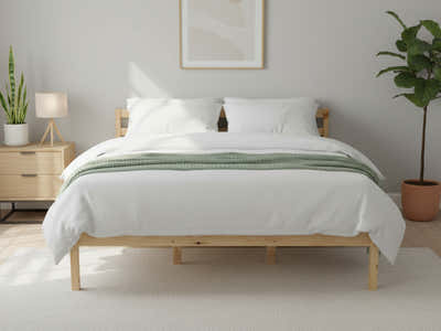 Wayford Bed Frame Natural - Queen