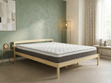 Wayford Bed Frame Natural & MEM 23 cm Mattress - King