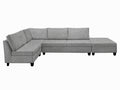 DS NZ Made Bhumi Corner Sofa with Ottoman - Kido Steel