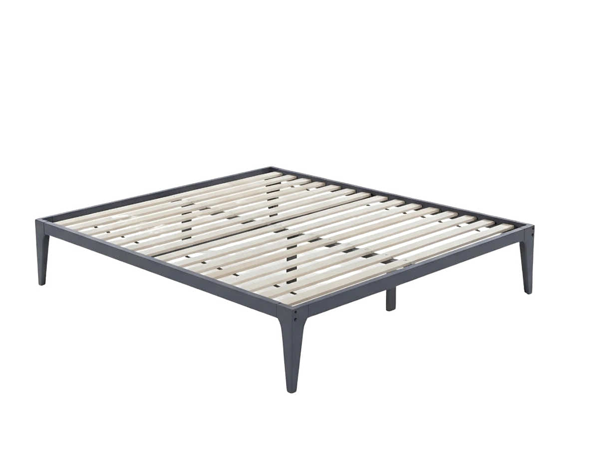Samuel Bed Frame Dark Grey – Double