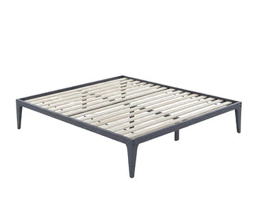 Samuel Bed Frame Dark Grey – Double