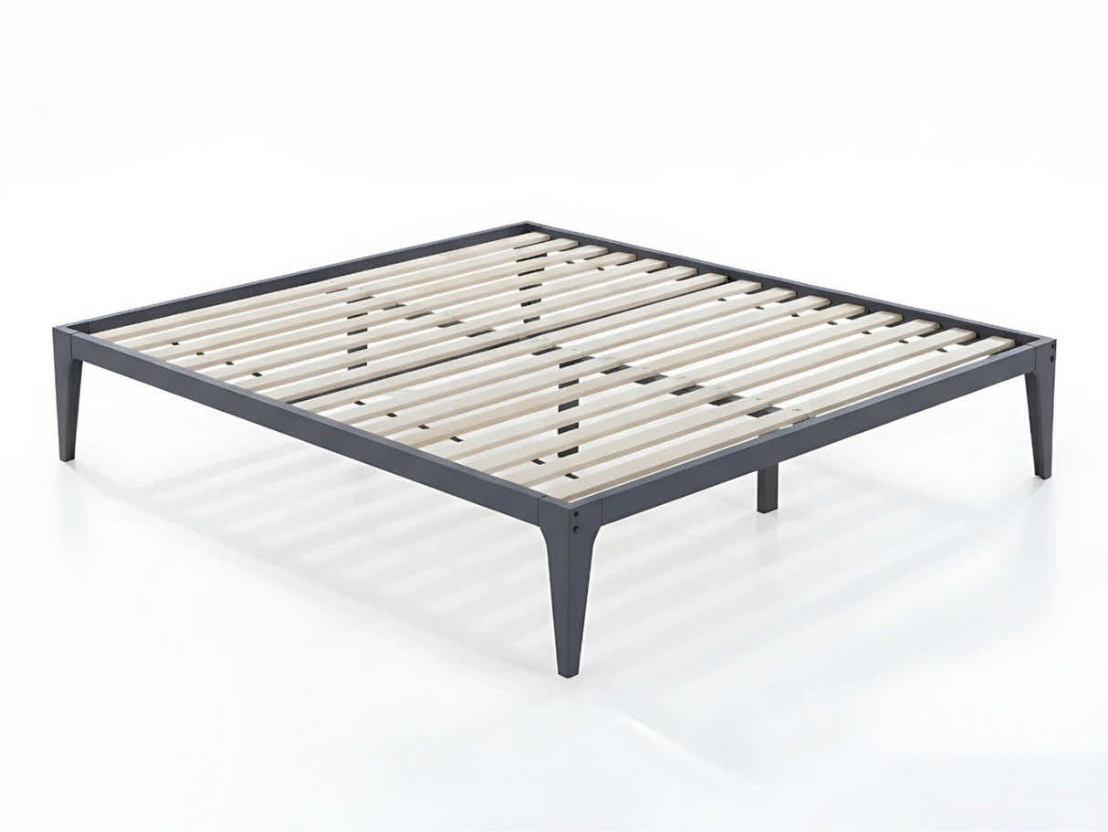 Samuel Bed Frame Dark Grey – Double