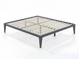 Samuel Bed Frame Dark Grey – Double