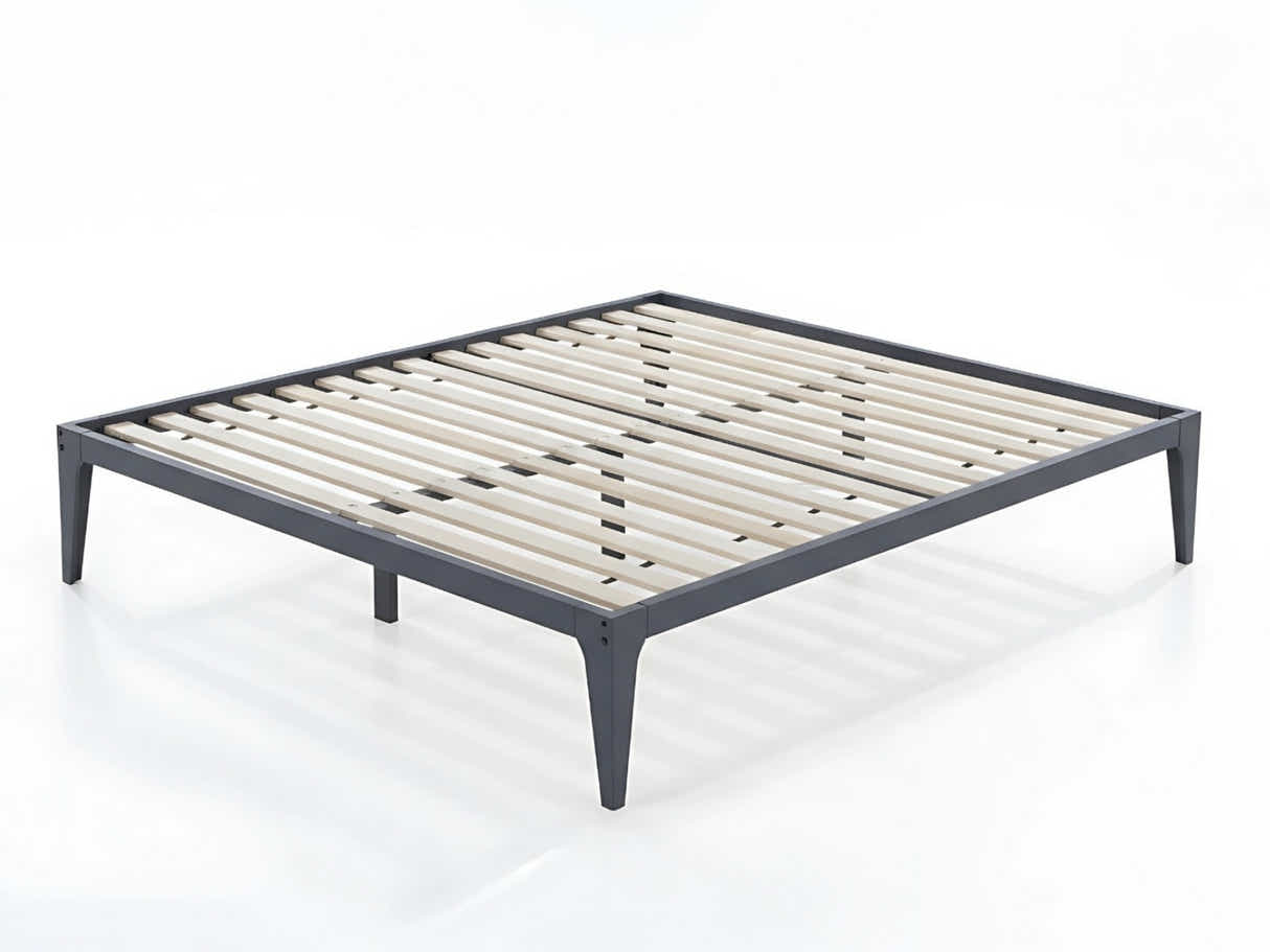 Samuel Bed Frame Dark Grey – Double