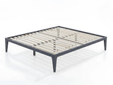 Samuel Bed Frame Dark Grey – Double
