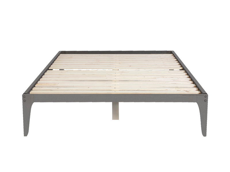 Samuel Bed Frame Dark Grey – Queen