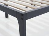 Samuel Bed Frame Dark Grey – Queen