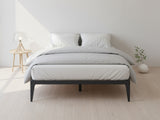 Samuel Bed Frame Dark Grey – Queen