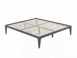 Samuel Bed Frame Dark Grey – Queen