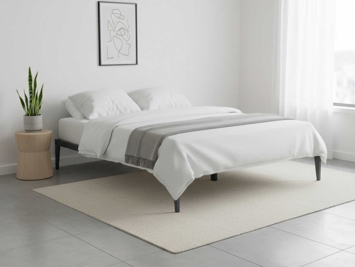 Samuel Bed Frame Dark Grey – Queen