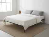 Samuel Bed Frame Dark Grey – Queen