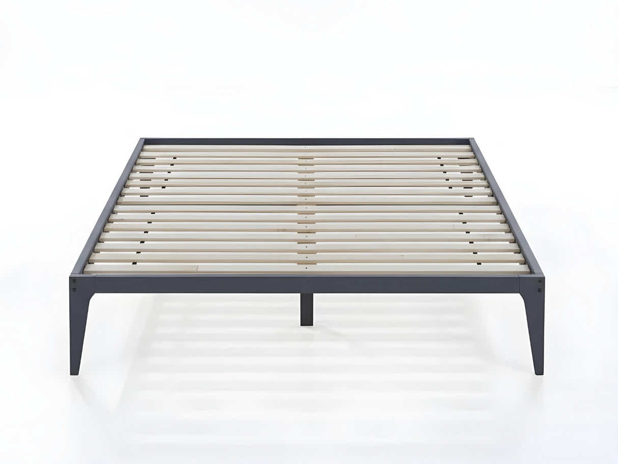 Samuel Bed Frame Dark Grey – Queen