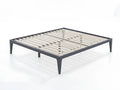 Samuel Bed Frame Dark Grey – Queen