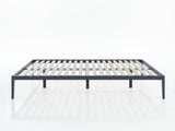 Samuel Bed Frame Dark Grey – Queen