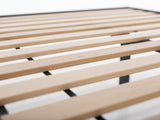 Samuel Bed Frame Dark Grey – Queen