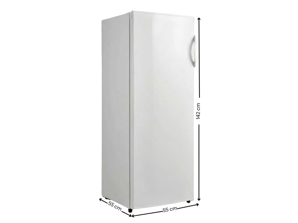 Midea 237L Upright Fridge White