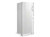 Midea 237L Upright Fridge White