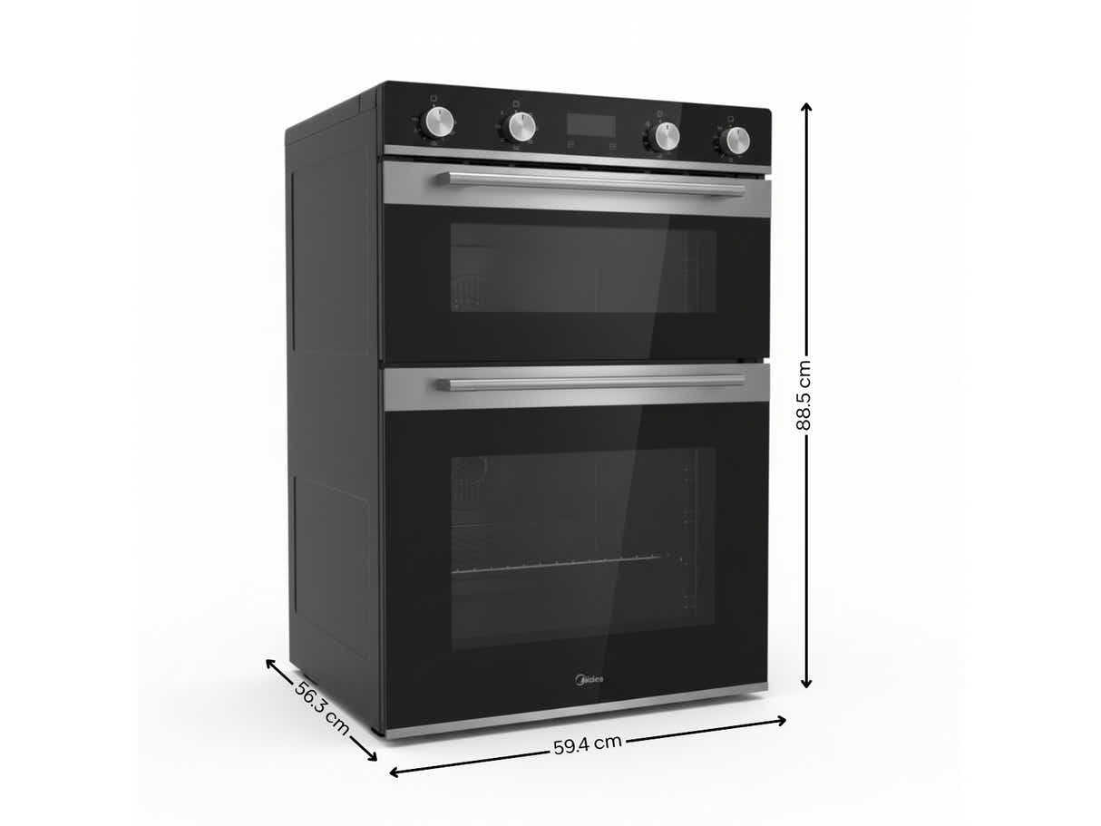 Midea Double Wall Oven 35L Top and 70L Bottom