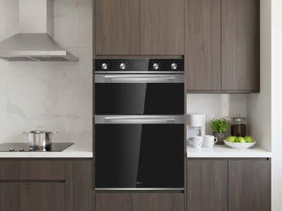Midea Double Wall Oven 35L Top and 70L Bottom