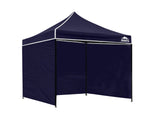 DS Gazebo with Silver-Coated Roof 3m x 3m - Navy
