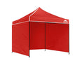 DS Gazebo with Silver-Coated Roof 3m x 3m - Red