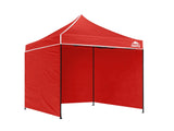 DS Gazebo with Silver-Coated Roof 3m x 3m - Red