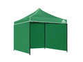DS Gazebo with Silver-Coated Roof 3m x 3m - Green
