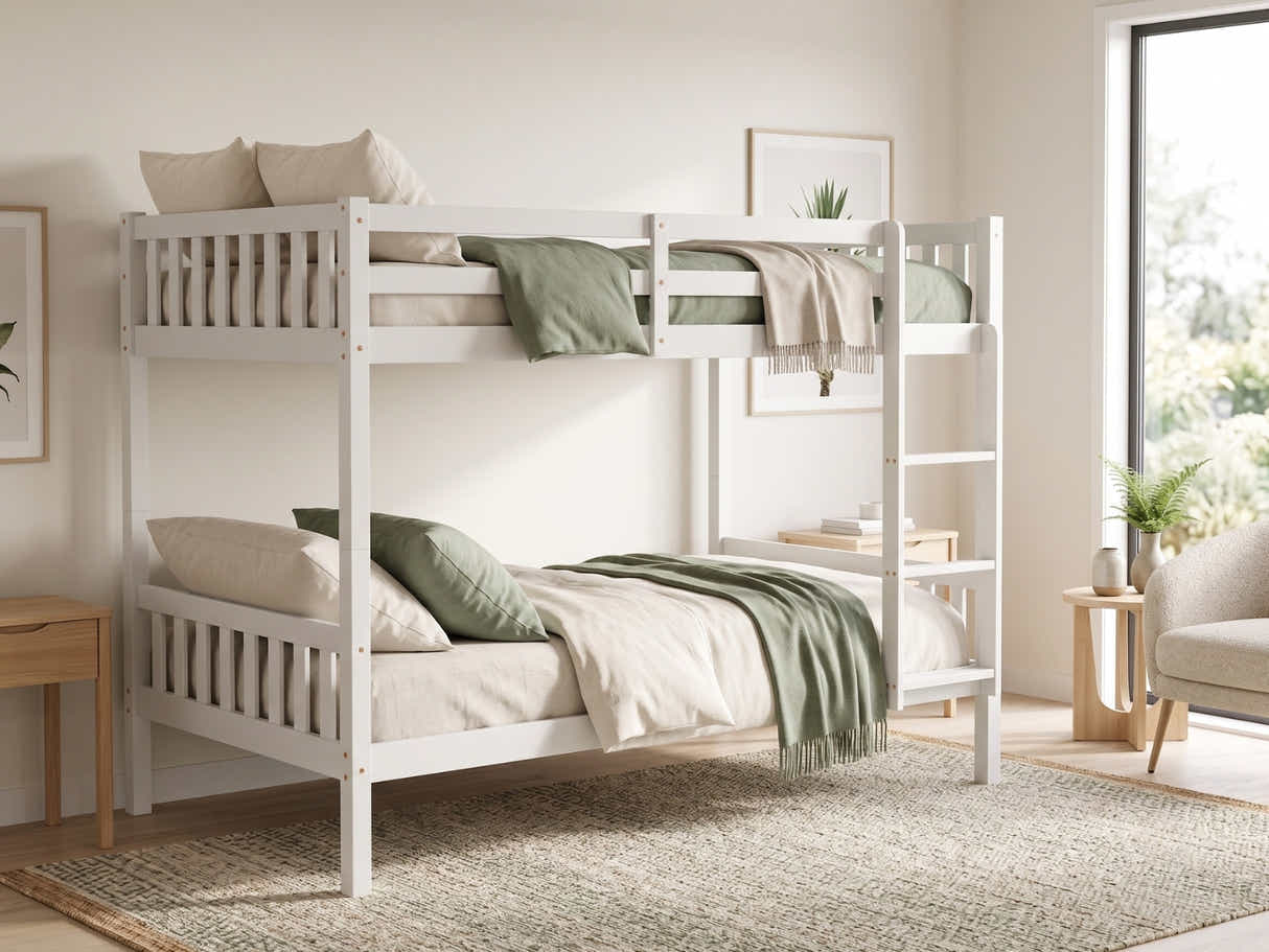 New Lydia Bunk Bed - White