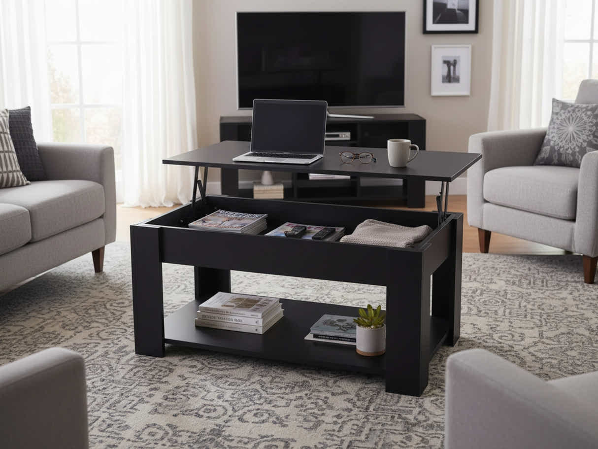 Lyftbar Coffee Table - Black