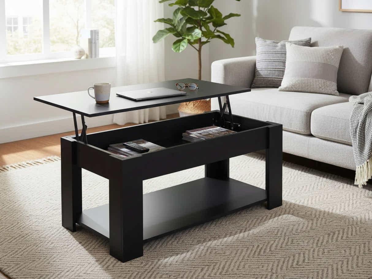 Lyftbar Coffee Table - Black