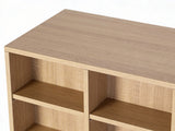 CD/DVD Storage Shelf - Natural Wood