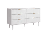 Swansea 6-Drawer Lowboy