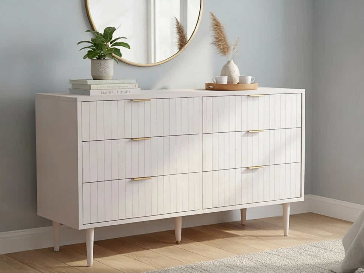 Swansea 6-Drawer Lowboy