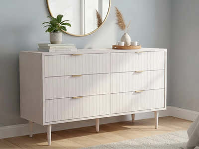 Swansea 6-Drawer Lowboy