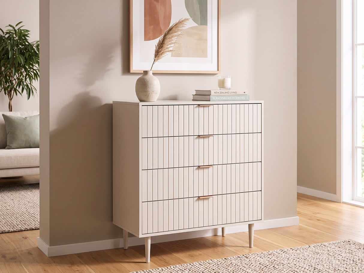 Swansea 4-Drawer Tallboy