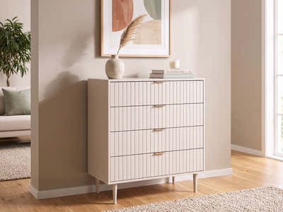 Swansea 4-Drawer Tallboy