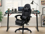 Gaming Table & Nicola Gaming chair PVC Black