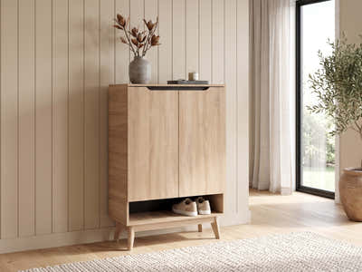 Fella Shoe Storage Cabinet with Shelf