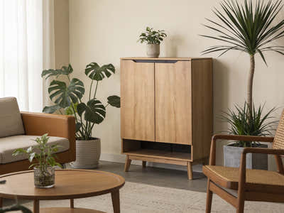 Fella Shoe Storage Cabinet with Shelf