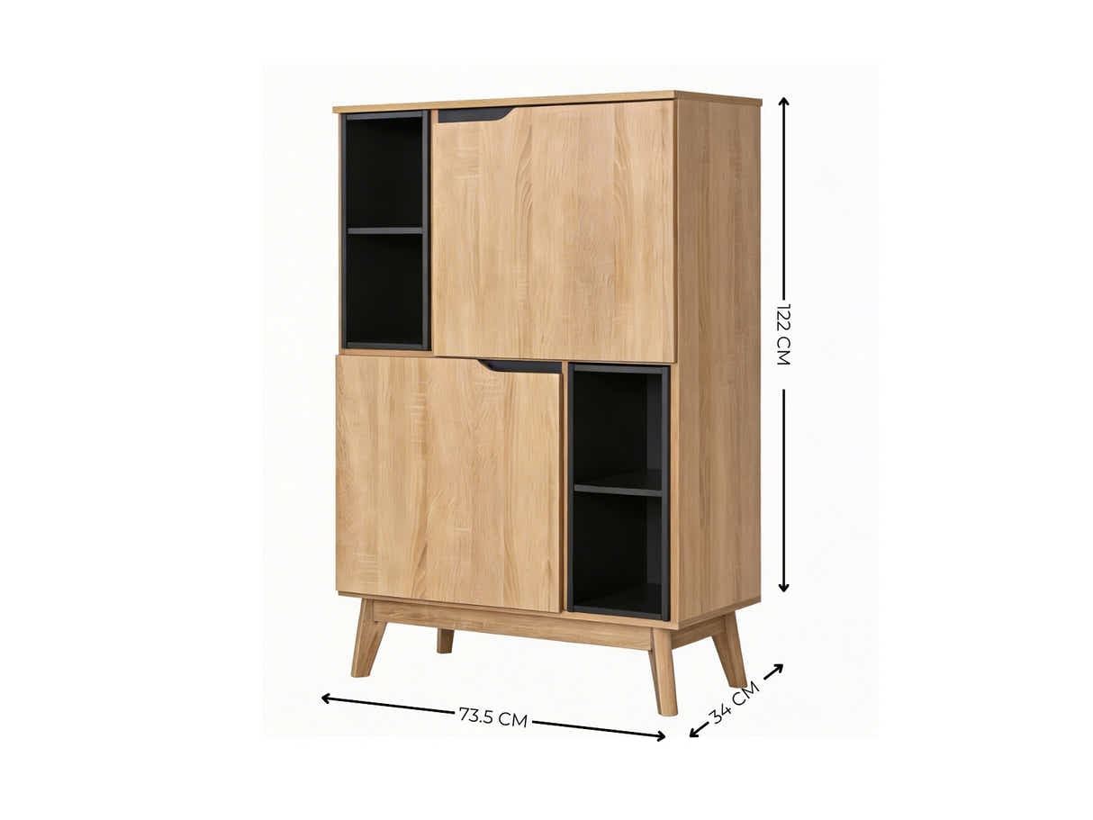 Fella Storage Cabinet with Shelf