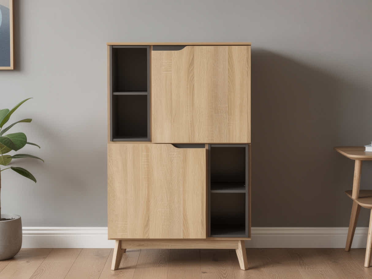 Fella Storage Cabinet with Shelf